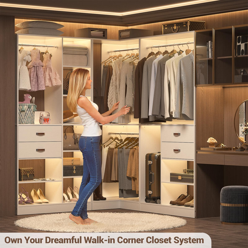 Wayfair corner closet discount